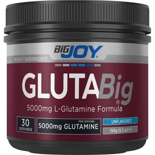Bigjoy Glutabig %100 Glutamine Powder 150 Gr