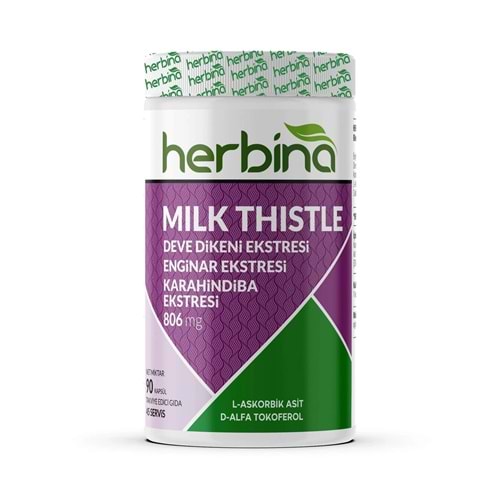 HERBİNA Milk Thistle 90 Kapsül