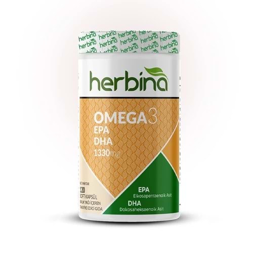 HERBİNA Omega 3 120 Softjel Balık Yağı