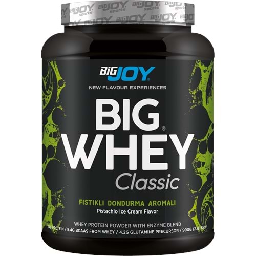 Bigjoy Bigwhey Classic 990 Gr Antep Fıstıklı Dondurma