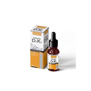 HERBİNA D3K2 Vitamin Damla 1000 IU – 20 ml