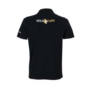 SOLOTÜRK Polo Yaka T-shırt - SİYAH - 7-8 YAŞ