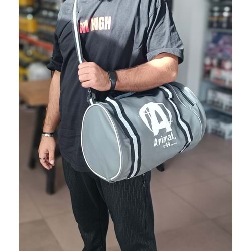 Antrenman Sporcu Çantası - GRİ - 45 CM