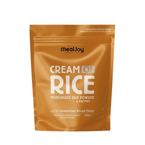 MealJoy Cream of Rice Karamelize Bisküvi 1000g