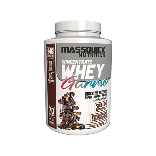 MassQuick Gurme Whey ÇİKOLATA 2240 G 70 SERVİS