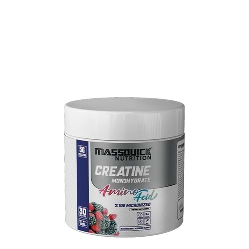 MassQuick Creatine Monohydrate karadut&Böğürtlen 180 G