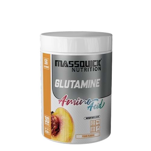 MassQuick Amino Acid Glutamine ŞEFTALİ 300 G