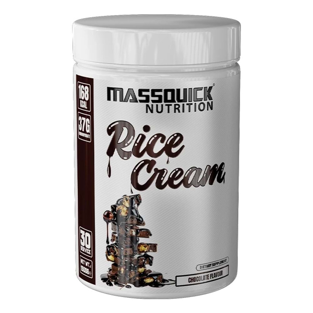 MassQuick Rice Cream ÇİKOLATA 1500 G 30 SERVİS