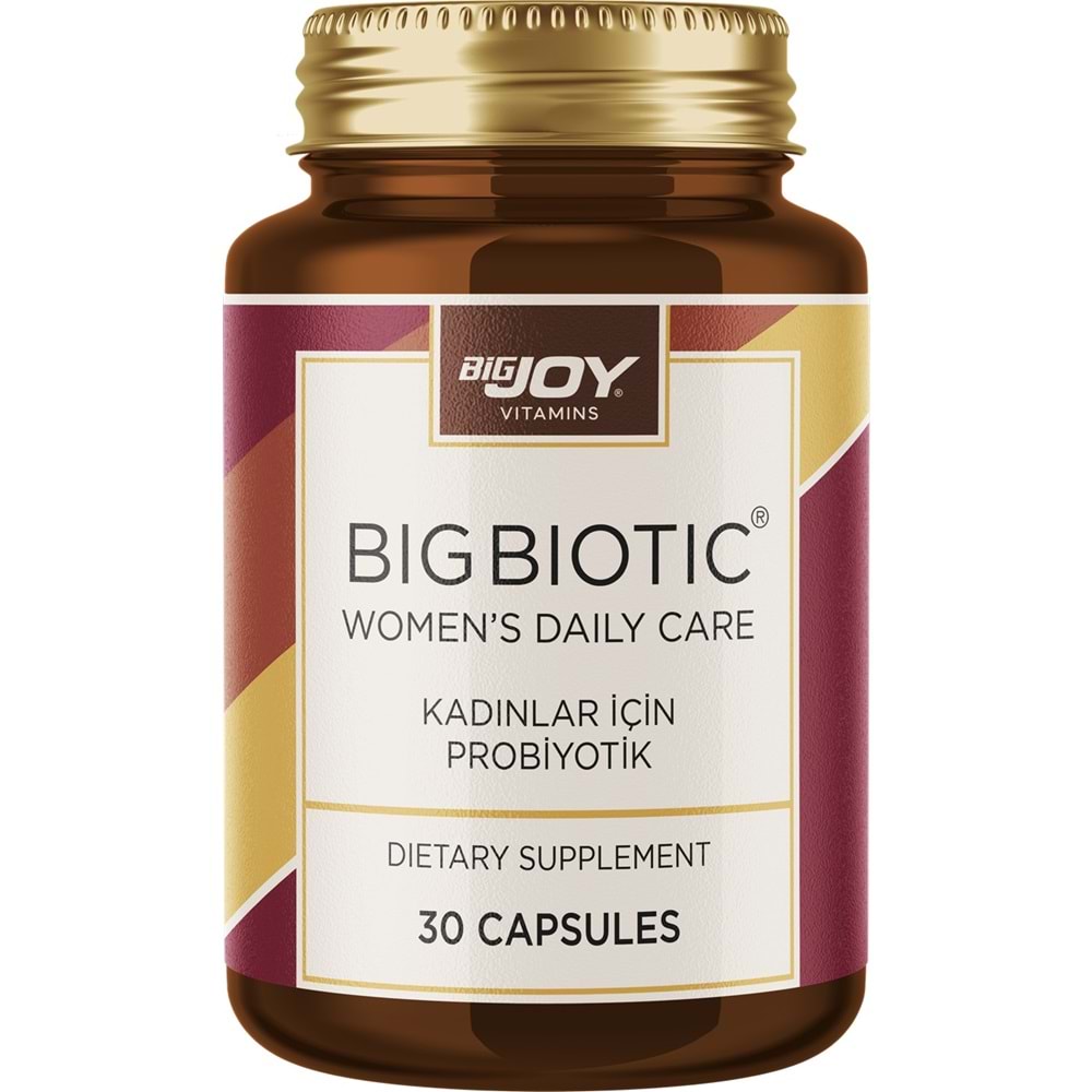 Bigjoy Vitamins Womens Bigbiotic 30 Kapsül