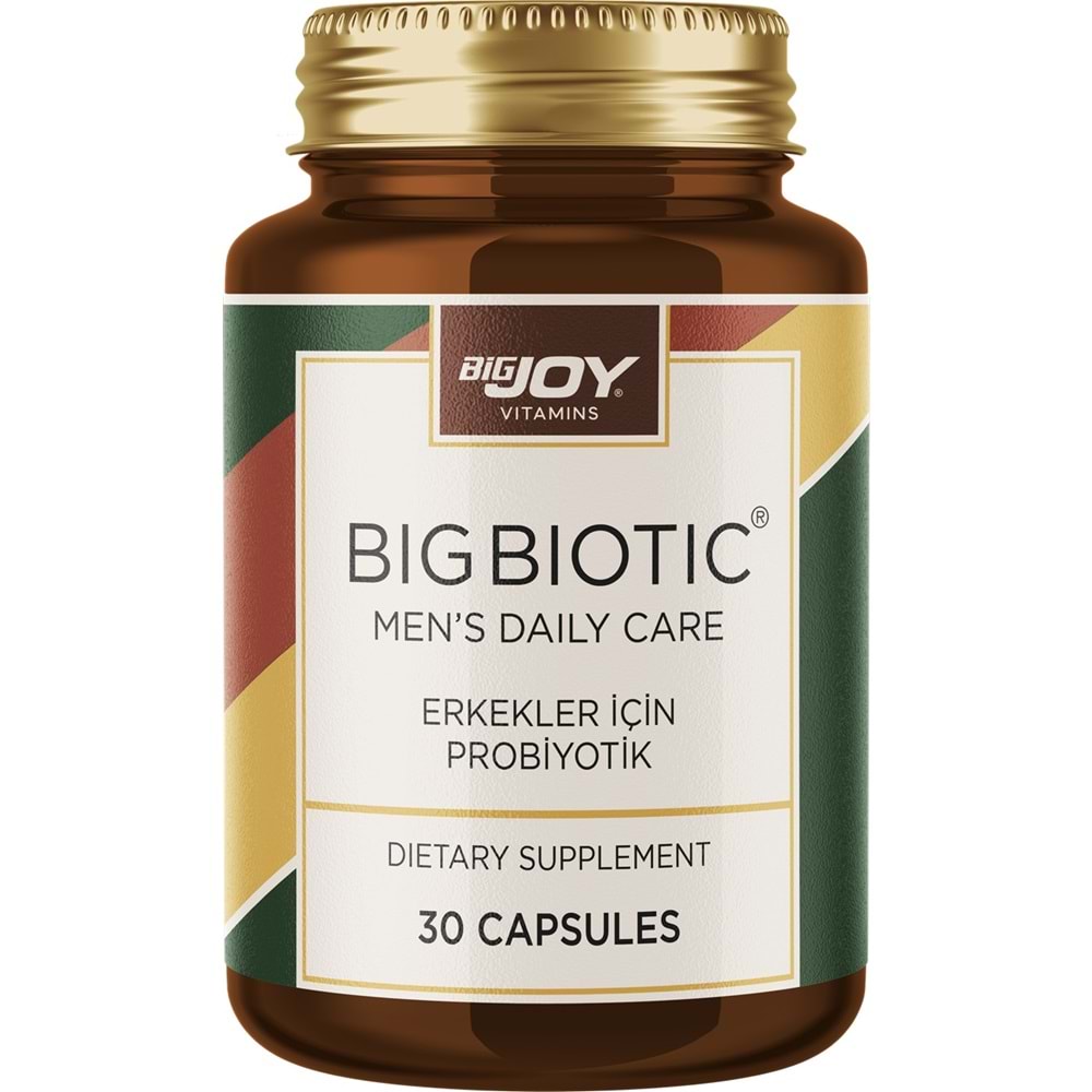 Bigjoy Vitamins Mens Bigbiotic 30 Kapsül