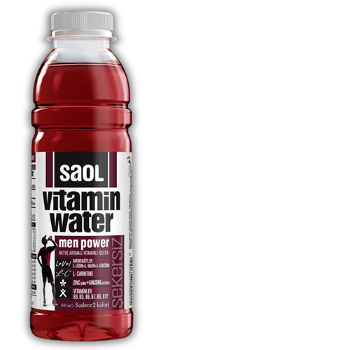 SAOL VİTAMİN WATER MAN POWER Karışık Meyve 500 Ml