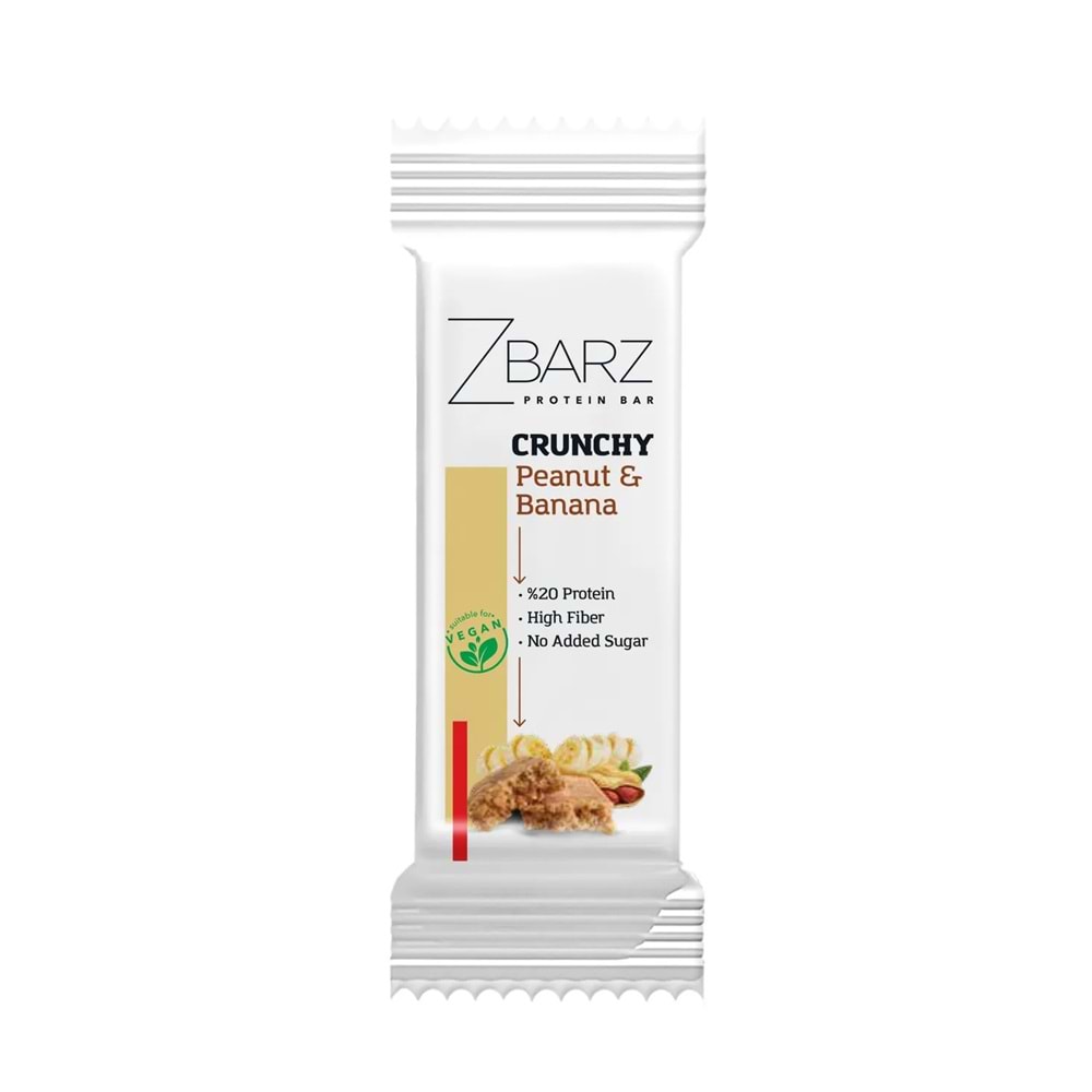 Zbarz Crunchy Muz YerFıstığı 35 GR