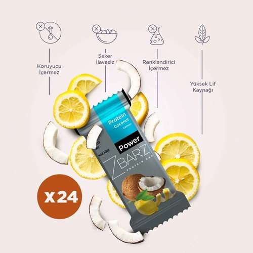 Zbarz Power H.Cevizi Limon 35g