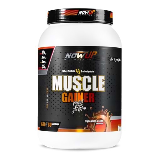 NOW UP Muscle Gainer Çikolata Latte 1740 GR