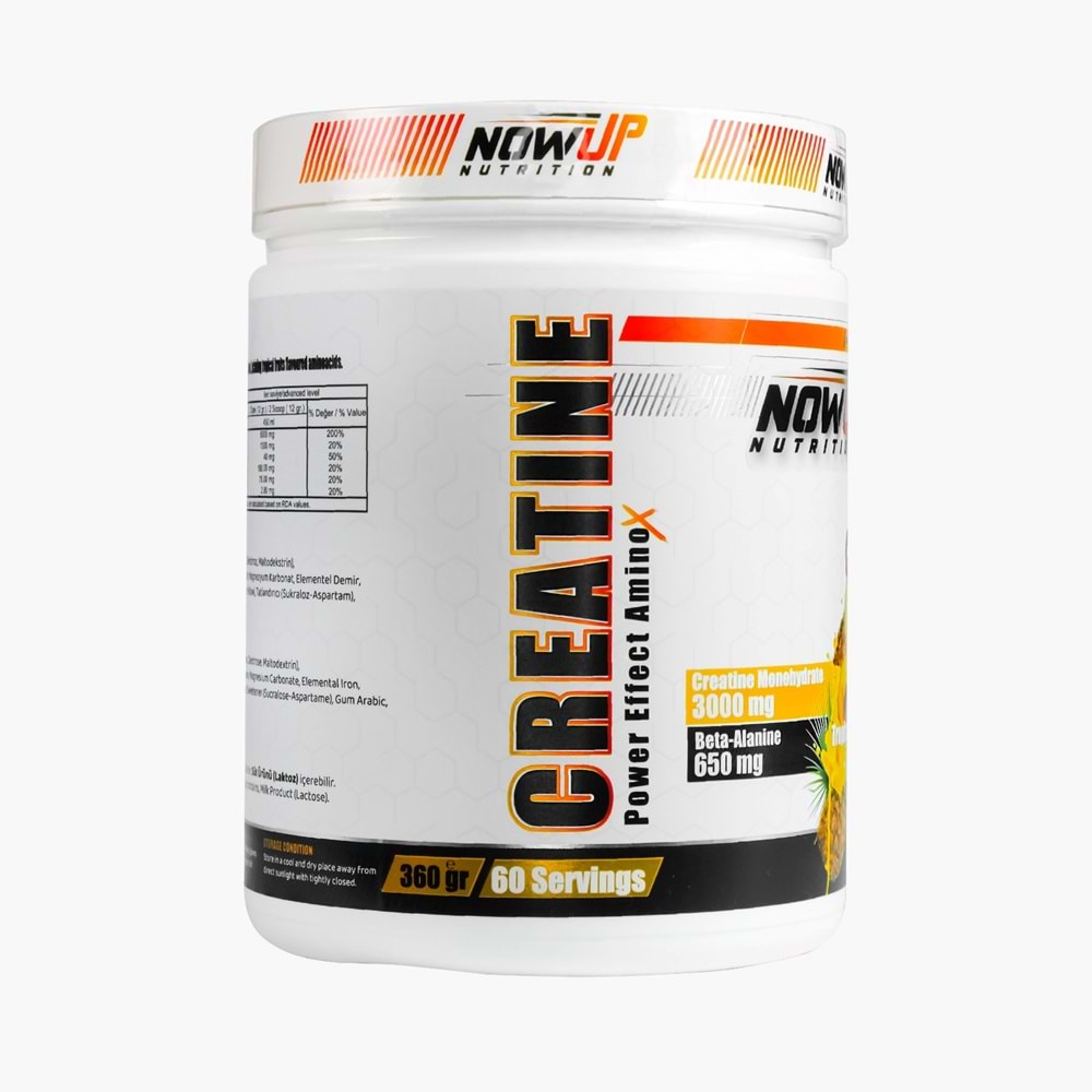 NOW UP Creatine Monohydrate Tropical Meyve 360 G