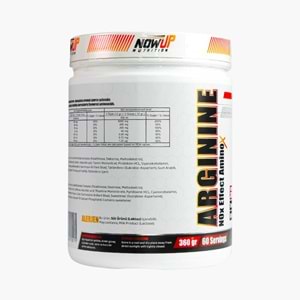NOW UP Arginine Vişne Çilek 360 G