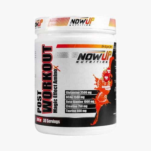 NOW UP Post Workout ÇİLEK 360 G