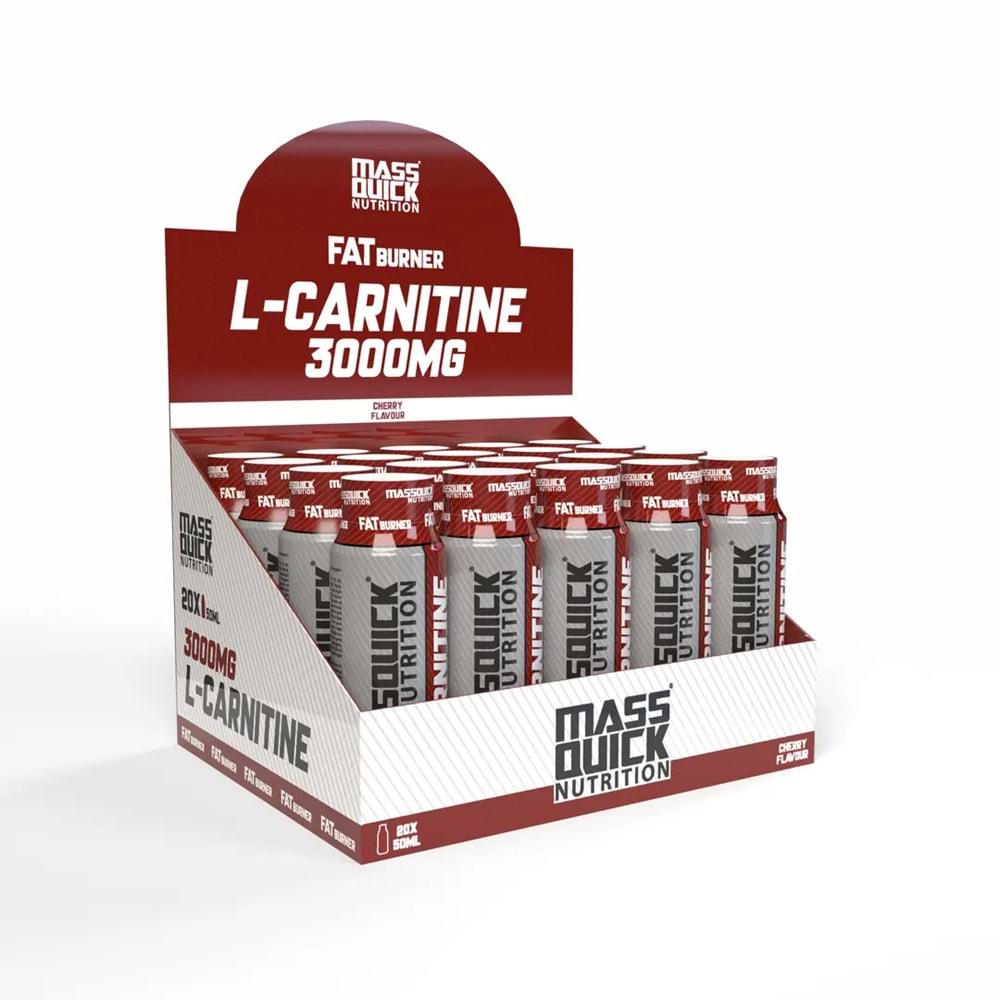 MassQuick L-carnatine Vişne 50 Ml x 20 Adet