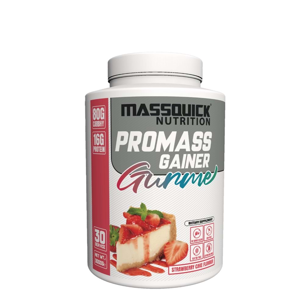MassQuick ProMass Çilek&Kek 3000 G