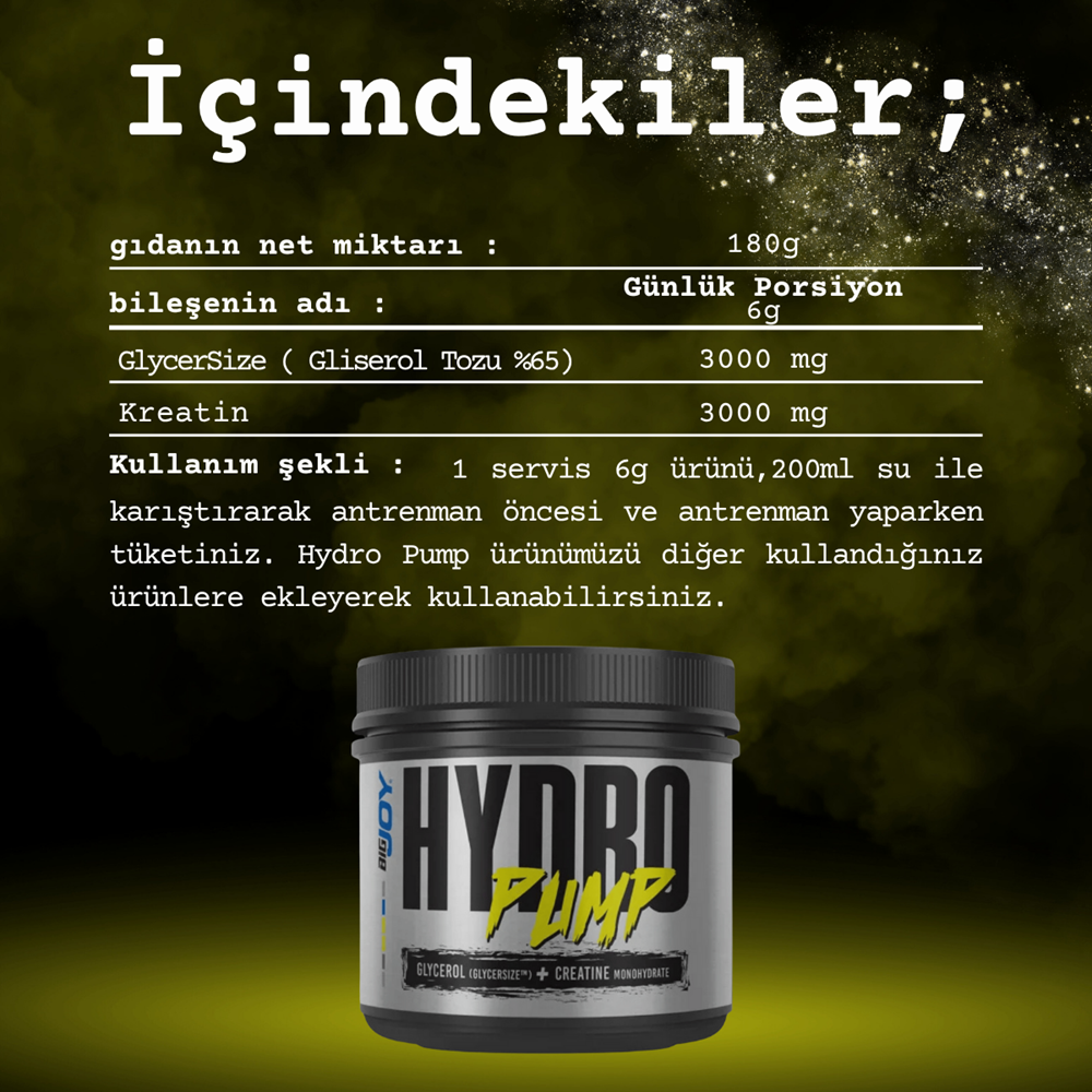 Bigjoy Hydro Pump Glycerol 180g