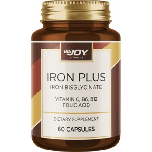 Bigjoy Vitamins Iron Plus 60 Kapsül