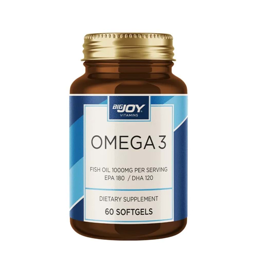 Bigjoy Vitamins Omega 3 60 Softgel