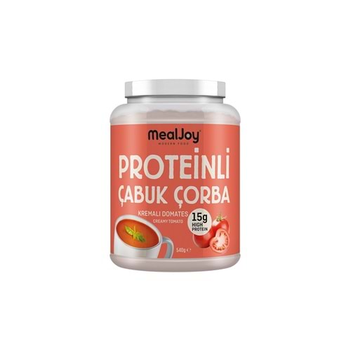 MealJoy Proteinli Çabuk Çorba Kremalı Domates 540g