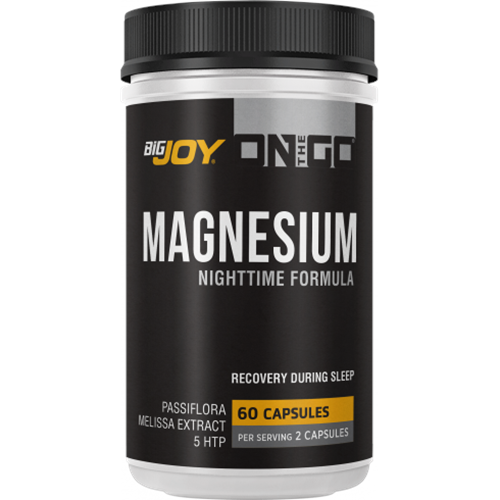 Bigjoy Sports ONTHEGO Magnesium Nighttime Formula 60 Kapsül