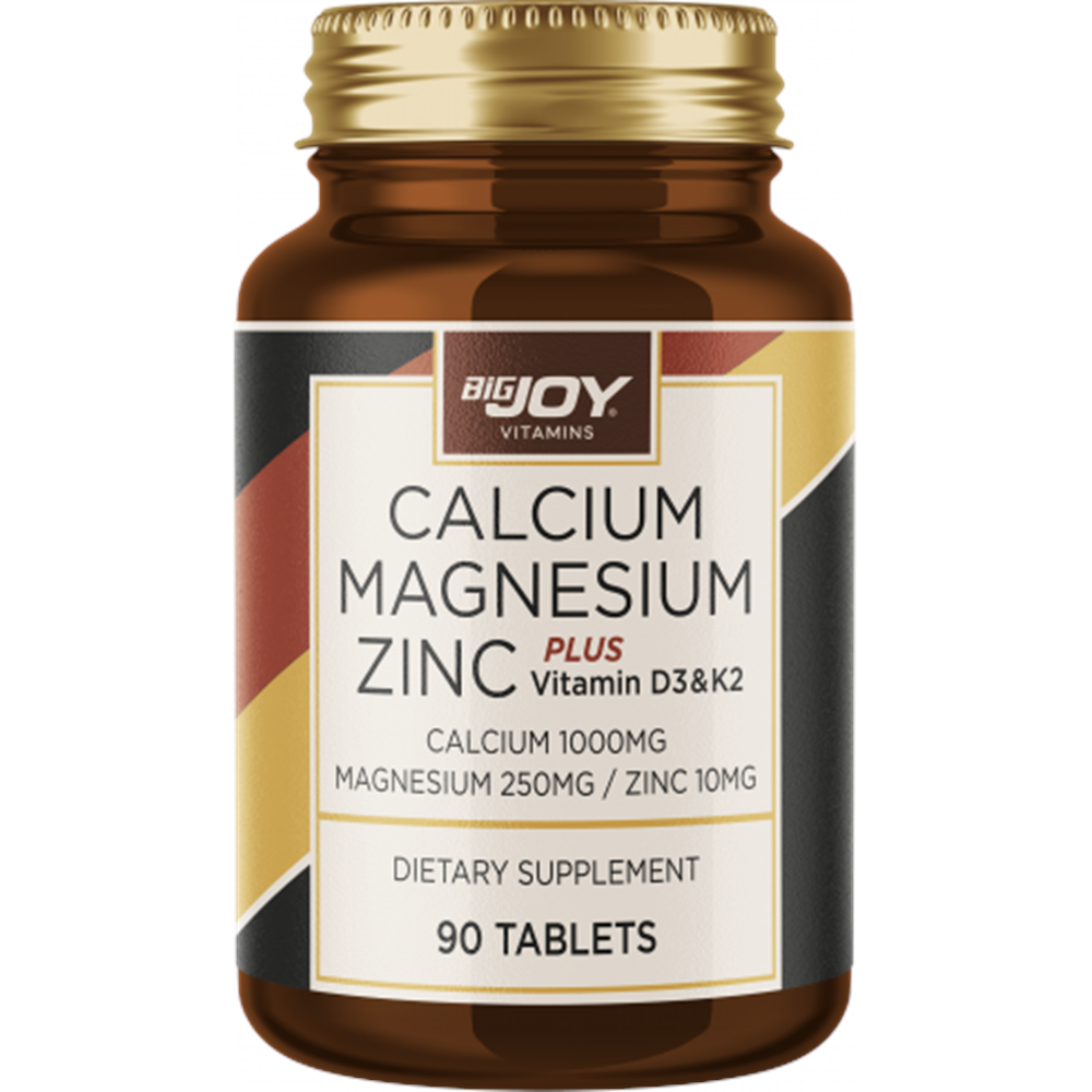 Bigjoy Vitamins Calcium Magnesium Zinc 90 Tablet