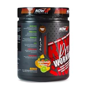 NOW UP RAVO SHOCK PreWorkout 360 G Karışık Meyve