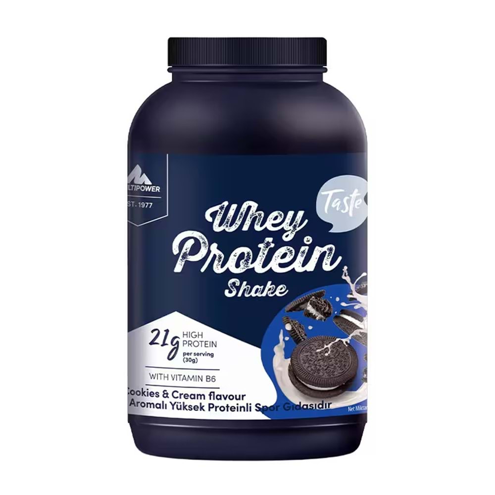 Multipower Whey Protein Shake 900 Gr Cookies&Cream