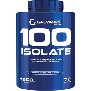 Galvanize Nutrition 100 Isolate Protein 1800 G 72 Servis Belçika Çikolatası
