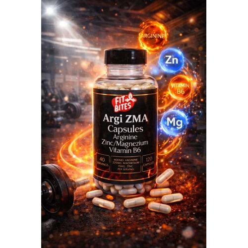 Fit Bites Argi Zma 120 Capsules