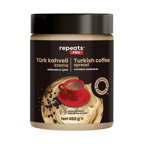 repeats Yüksek Proteinli Türk Kahveli Krema 350gr