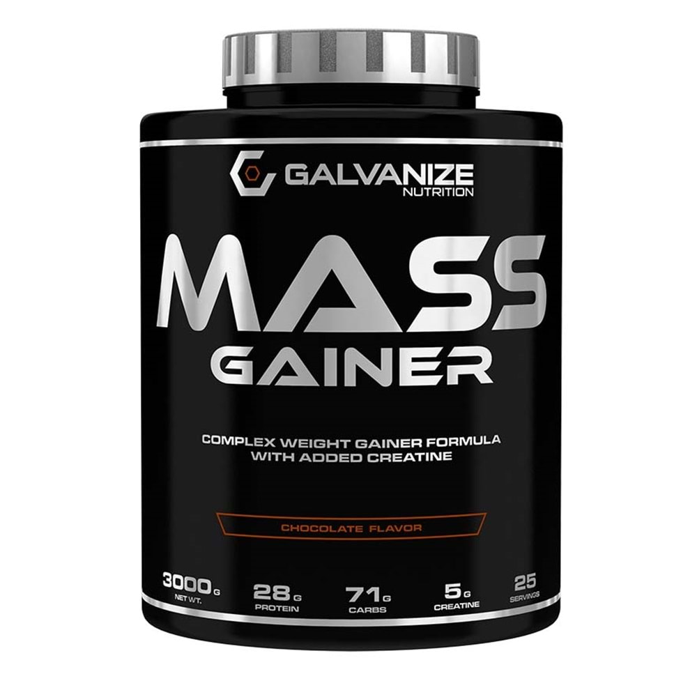 Galvanize Nutrition Mass Gainer Çikolata 3000 G