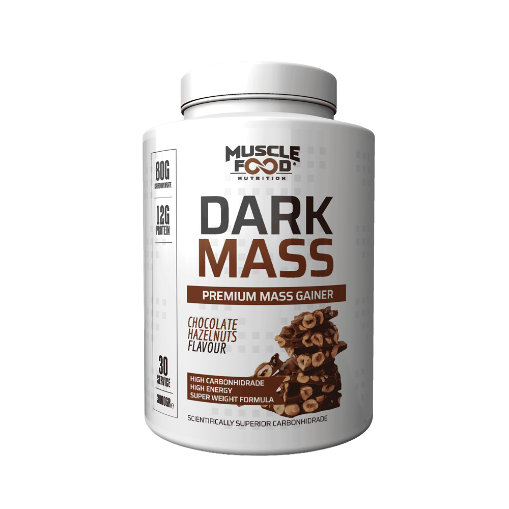 Muscle Food Dark Mass 3000 G Çikolata Fındık
