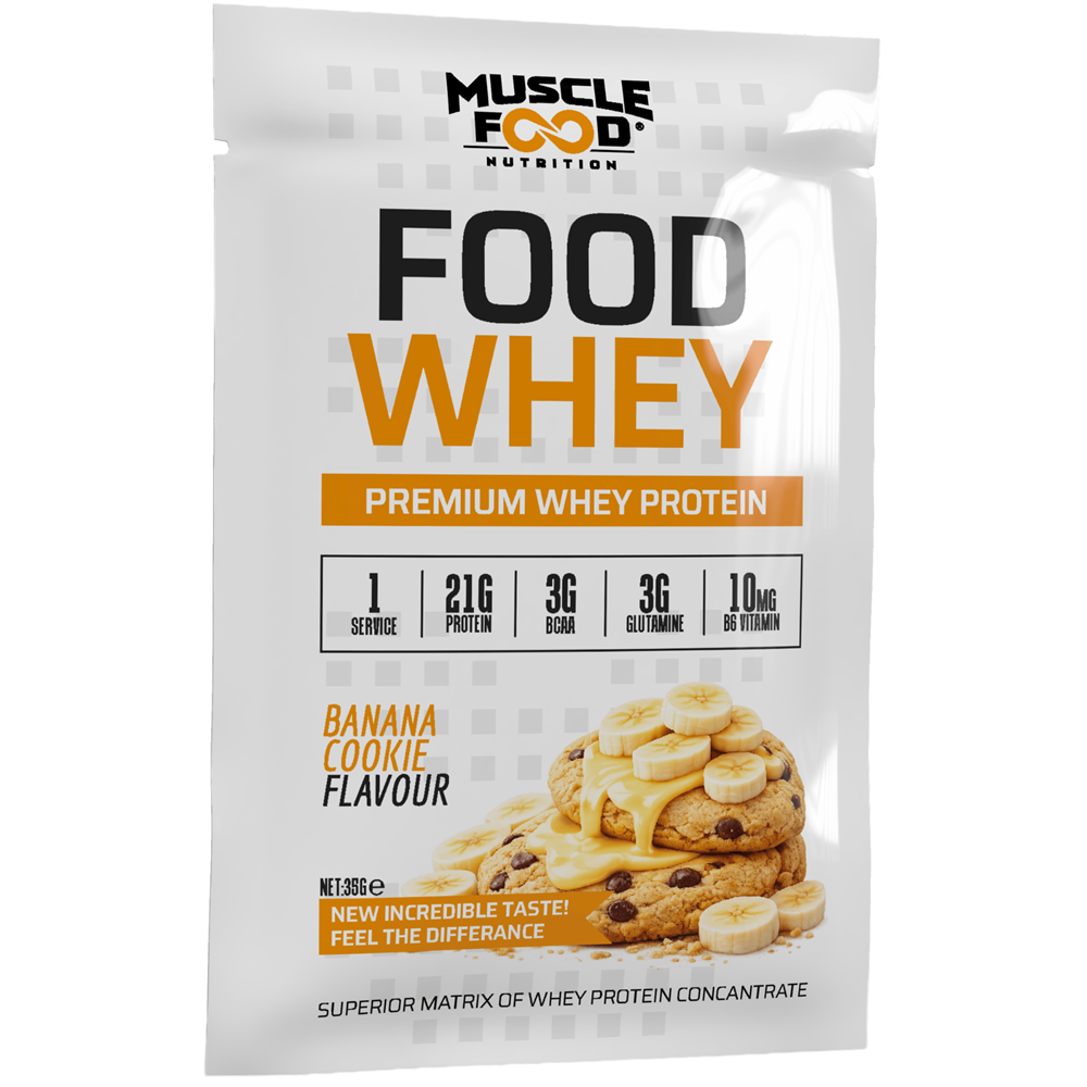 Muscle Food FoodWhey 1 Saşe Muzlu Kurabiye