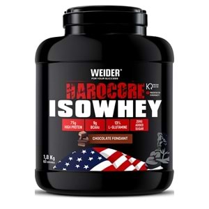 Weider Hardcore IsoWhey Protein Tozu 1800g Çikolata