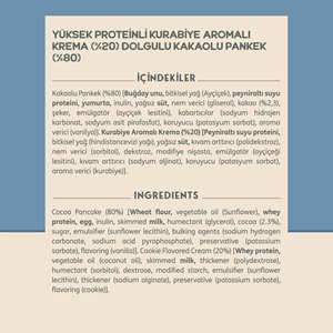 Clean Powders Protein Pancake 55 G X 1 ADET Kurabiye Krema