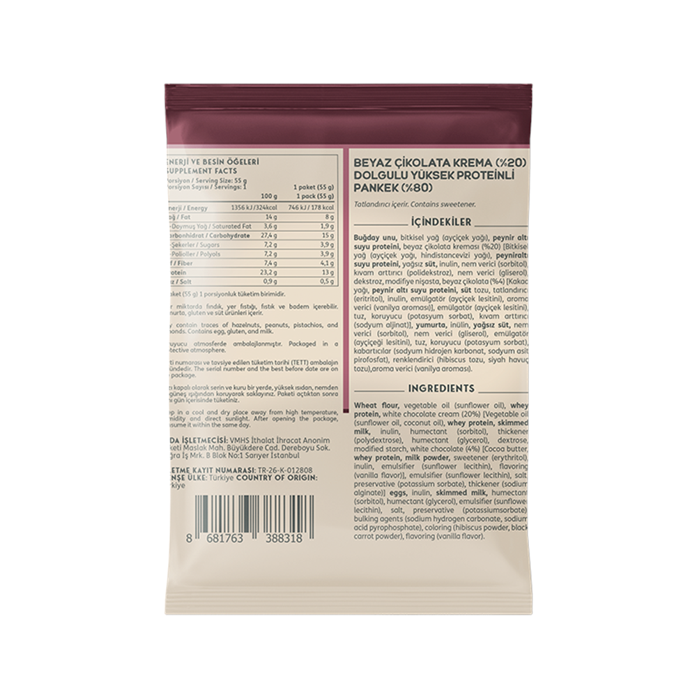 Clean Powders Protein Pancake 55 G x 1 ADET Red Velvet