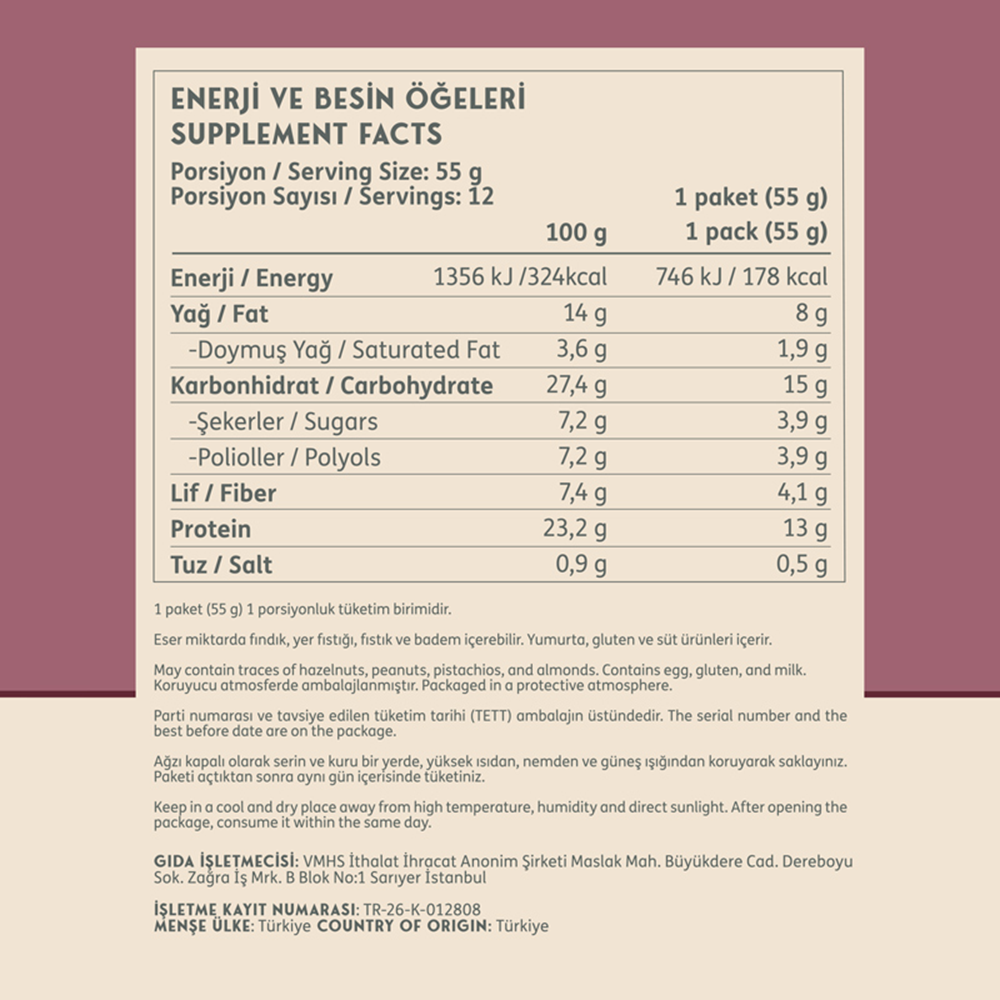 Clean Powders Protein Pancake 55 G x 1 ADET Red Velvet