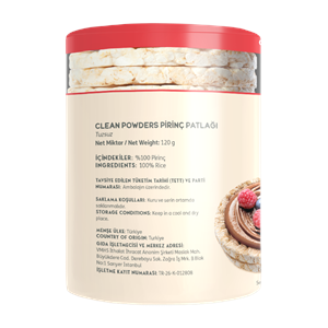 Clean Powders Karabuğday Patlağı 120 Gr