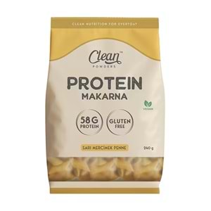 Clean Powders Protein Makarna 240G Sarı Mercimek