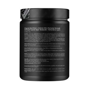 Kingsize Nutrition Arginine Complex Powder Portakal 480 G