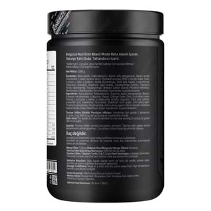 Kingsize Nutrition Beast Mode Portakal 1000 G