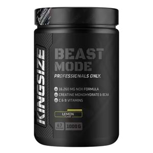 Kingsize Nutrition Beast Mode Limon 1000 G