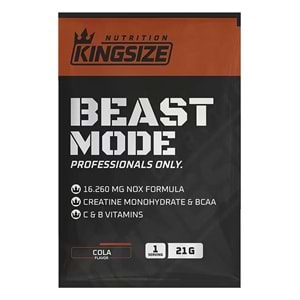 Kingsize Nutrition Beast Mode Kola 21 G