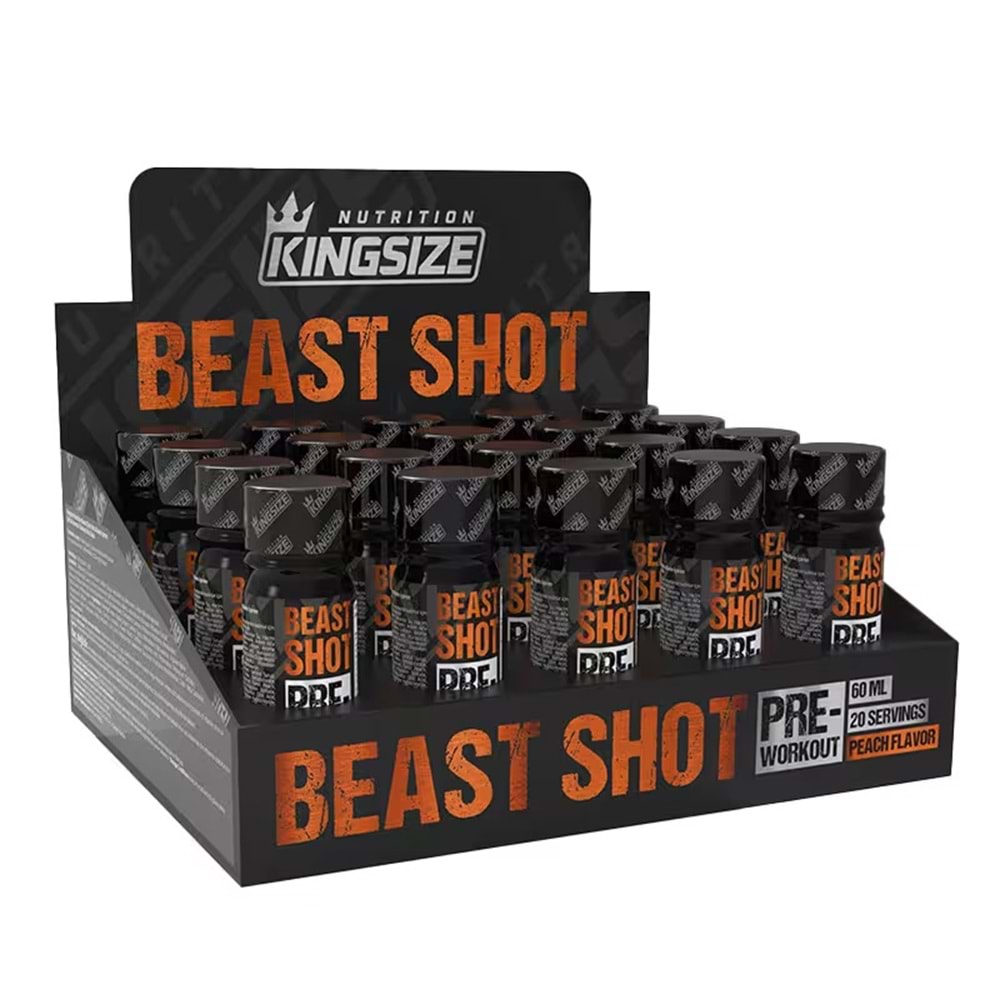Kingsize Nutrition Beast Mode Portakal 20 Shot