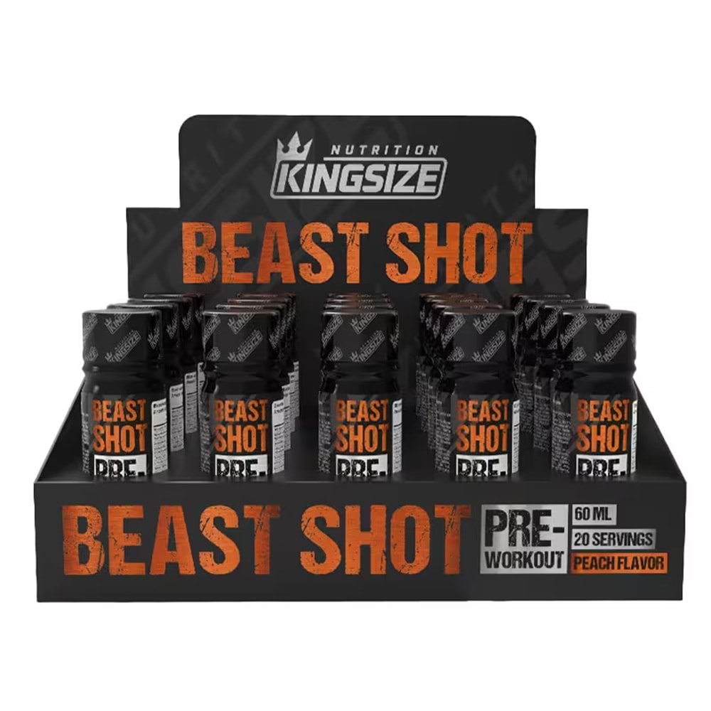 Kingsize Nutrition Beast Mode Portakal 20 Shot