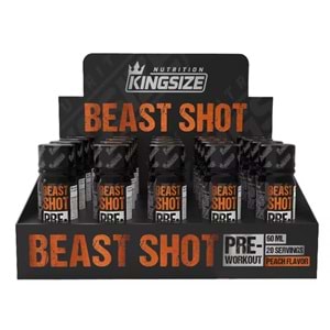 Kingsize Nutrition Beast Mode Portakal 20 Shot